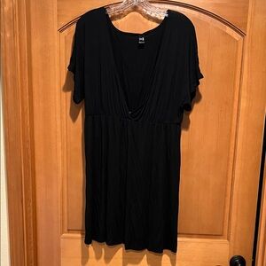 a.n.a Black Swim Suit Cover-Up